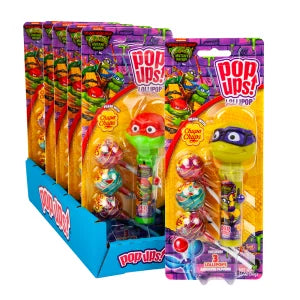 POP UPS TEENAGE MUTANT NINJA TURTLES LOLLIPOP 36ct