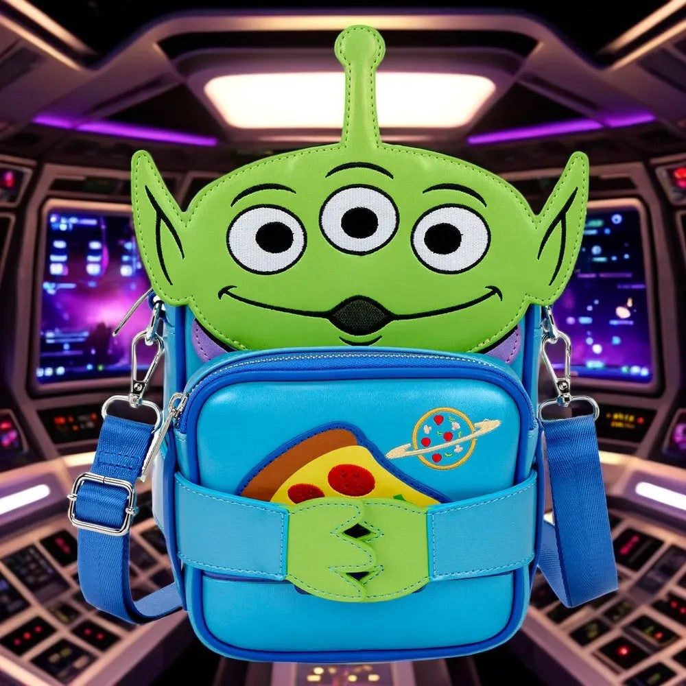 Loungefly Disney Pixar Toy Story 30th Anniversary Aliens shoulder bag