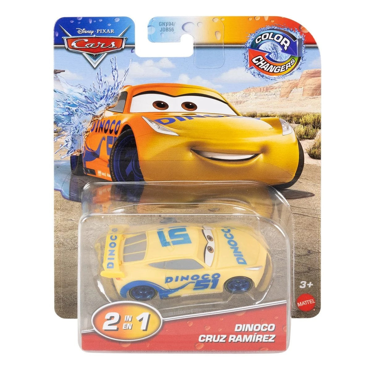 Cars Color Changers 1:55 Scale 2025 Wave 4 Case of 8