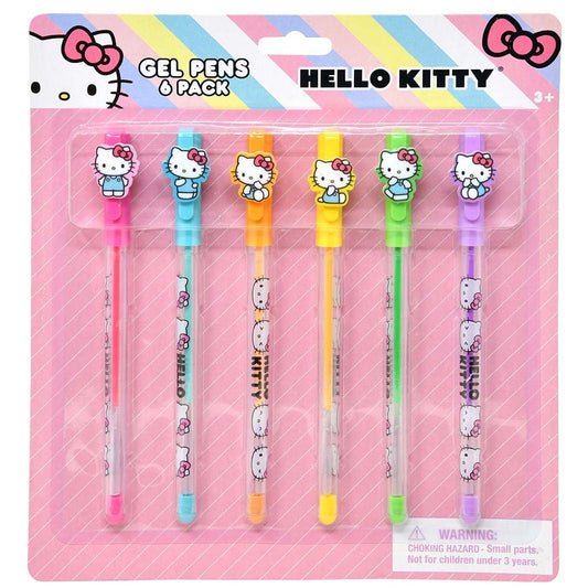 Miniso Hello Kitty 6pk Gel Pens
