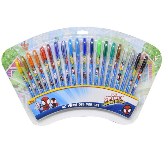 Spidey & Friends 20pk Gel Pens