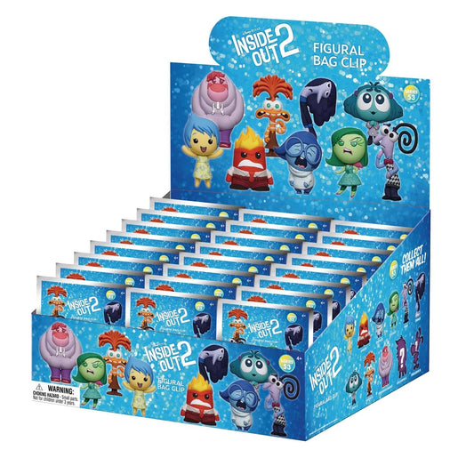 Inside Out 2 3D Foam Bag Clip