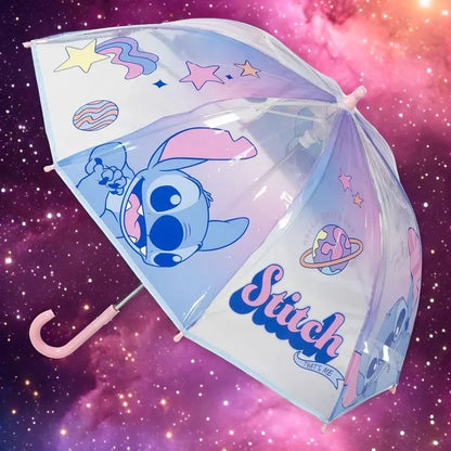 Disney Stitch manual bubble umbrella