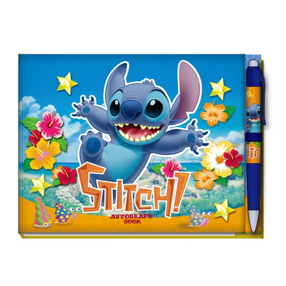 Stitch Deluxe Autograph Book with Pen