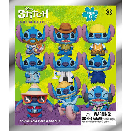Stitch 3D Foam Bag Clip