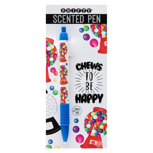 Bubblegum Scented Pen Carded - Set of 6