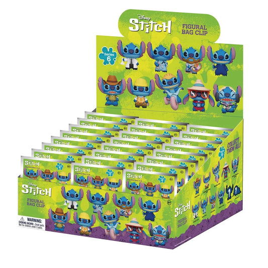 Stitch 3D Foam Bag Clip