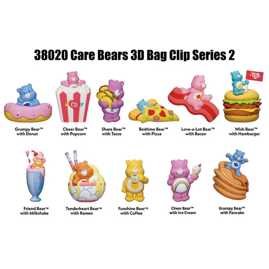 Care Bears 3D Foam Bag Clip