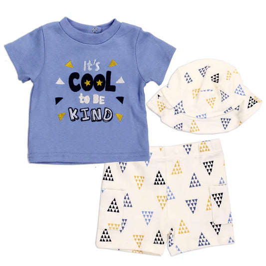 LITTLE BEGINNINGS Boys Newborn 3-Piece Set