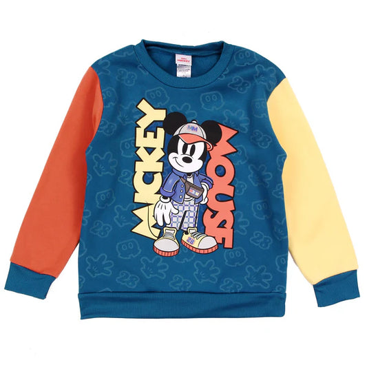 MICKEY MOUSE Boys Crewneck Fleece Sweatshirt