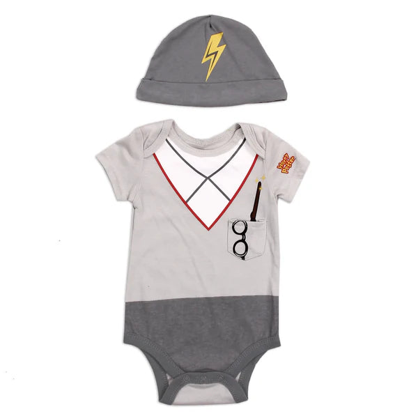 HARRY POTTER Boys Creeper & Hat Set