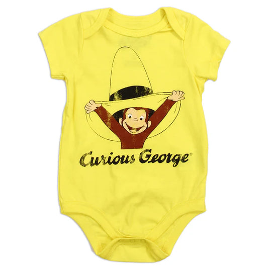 CURIOUS GEORGE Boys Single Creeper