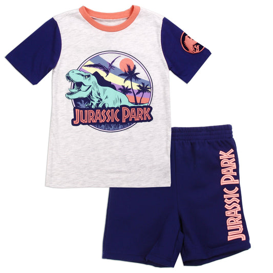 JURASSIC WORLD Boys 2-Piece Short Set