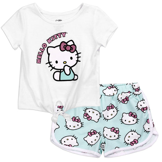 HELLO KITTY Girls 2-Piece Short Set