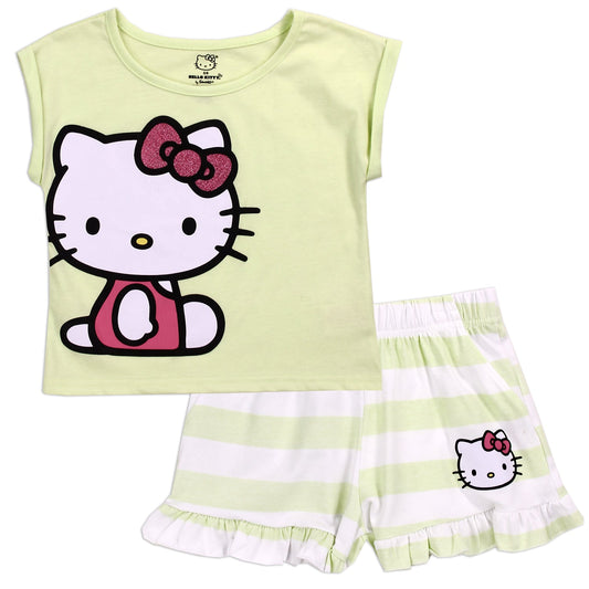 HELLO KITTY Girls 2-Piece Tutu Skirt Set
