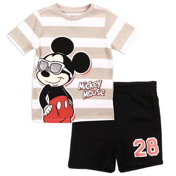 MICKEY MOUSE Boys 2-Piece Short Set