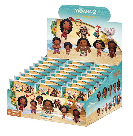 Moana 2 3D Foam Bag Clip