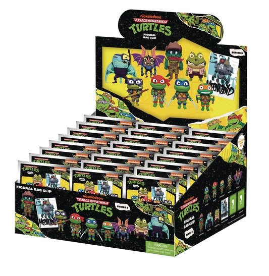 TMNT Classic 3D Foam Bag Clip