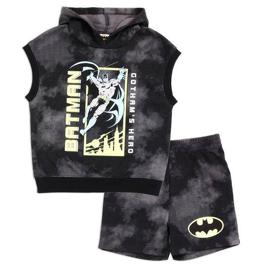 BATMAN Boys Toddler 2-Piece FT Short Set