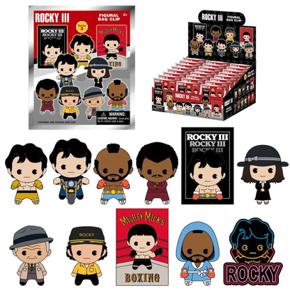 Rocky 3D Foam Bag Clip