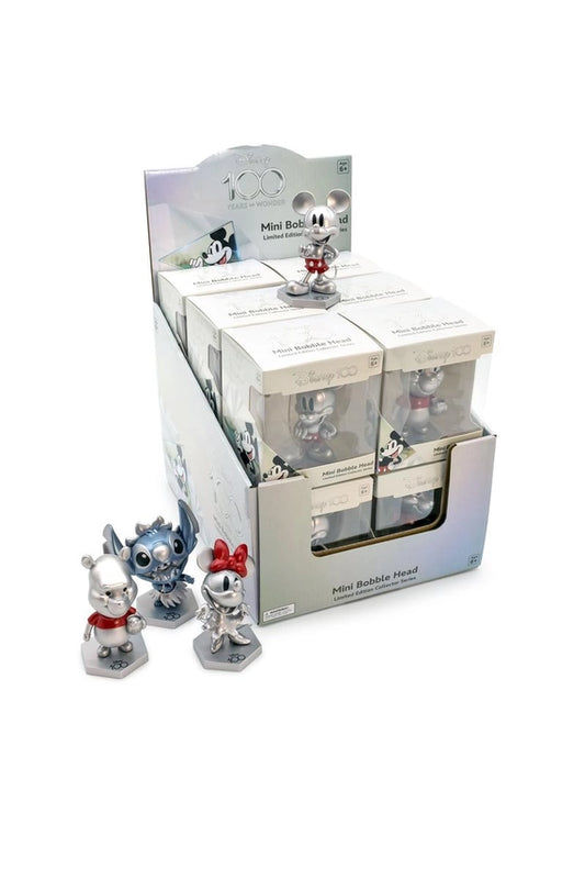Disney100 Mini Bobble Head 24pc Counter Display