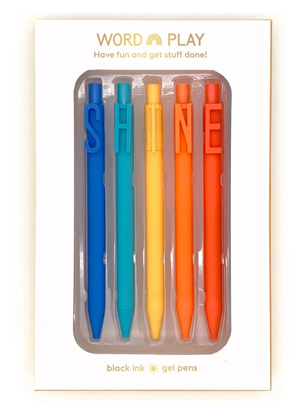 Shine - Word Play Pen Set