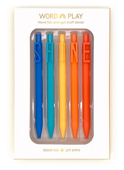 Shine - Word Play Pen Set