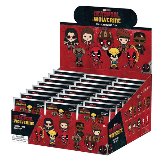 Deadpool Movie 3D Foam Bag Clip