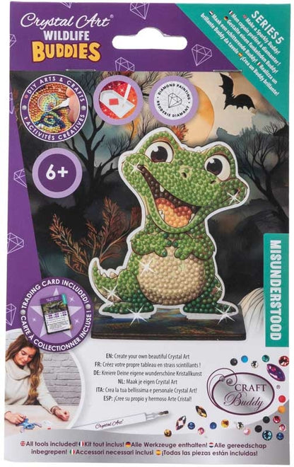CRAFT BUDDY - ALIGATOR CRYSTAL ART BUDDY