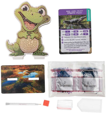 CRAFT BUDDY - ALIGATOR CRYSTAL ART BUDDY
