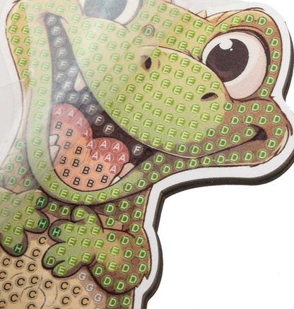 CRAFT BUDDY - ALIGATOR CRYSTAL ART BUDDY