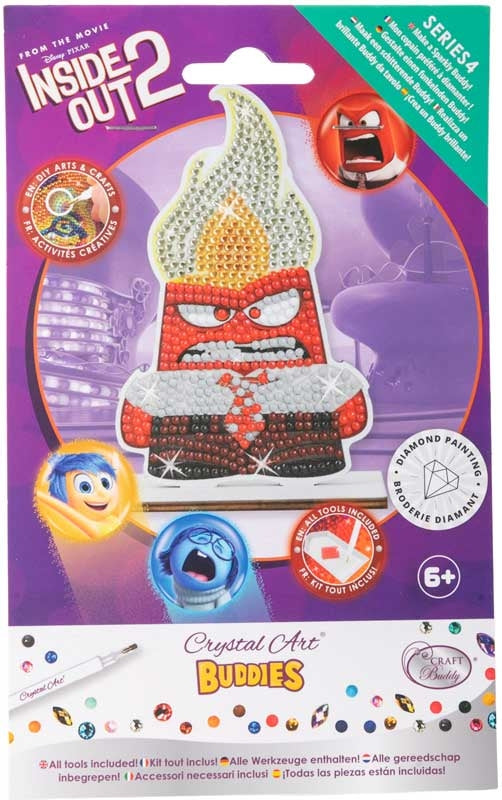 CRAFT BUDDY - ANGER CRYSTAL ART BUDDY