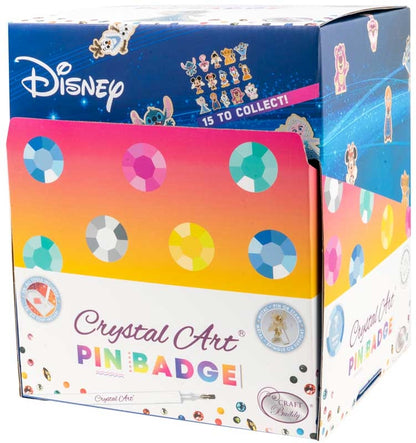CRAFT BUDDY - CRYSTAL ART PIN BADGE BLIND BAG ASSORTED