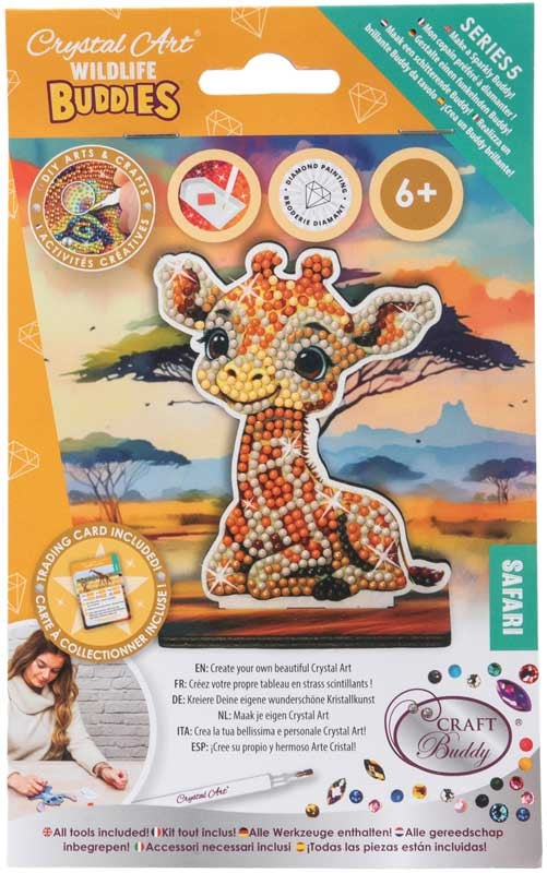 CRAFT BUDDY - GIRAFFE CRYSTAL ART BUDDY