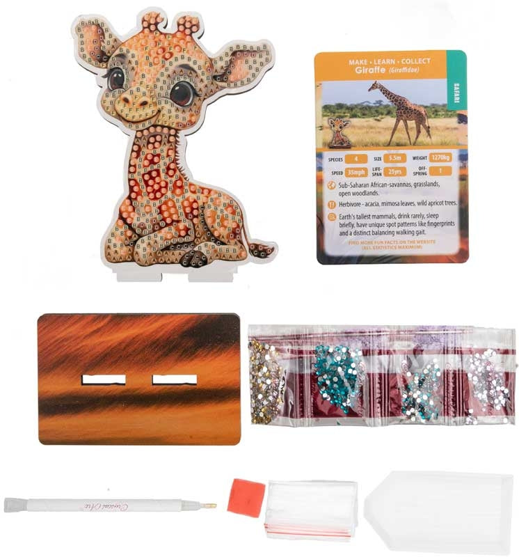 CRAFT BUDDY - GIRAFFE CRYSTAL ART BUDDY
