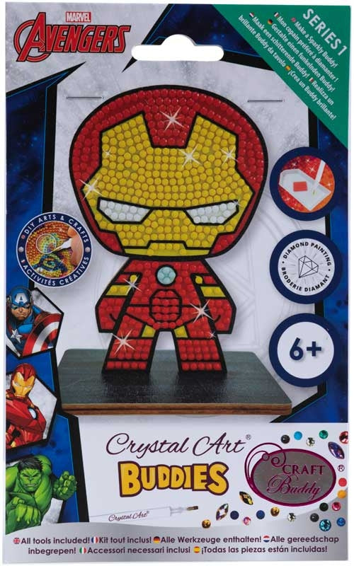 CRAFT BUDDY - IRONMAN CRYSTAL ART BUDDY