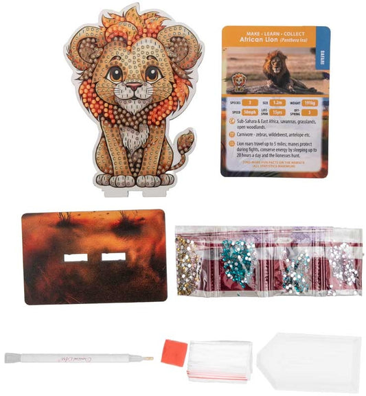 CRAFT BUDDY - LION CRYSTAL ART BUDDY