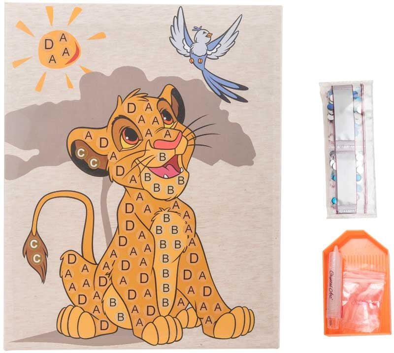 CRAFT BUDDY - SIMBA CRYSTAL ART JUNIOR