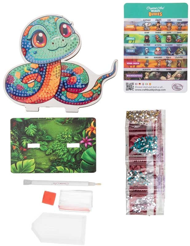 CRAFT BUDDY - SNAKE CRYSTAL ART BUDDY