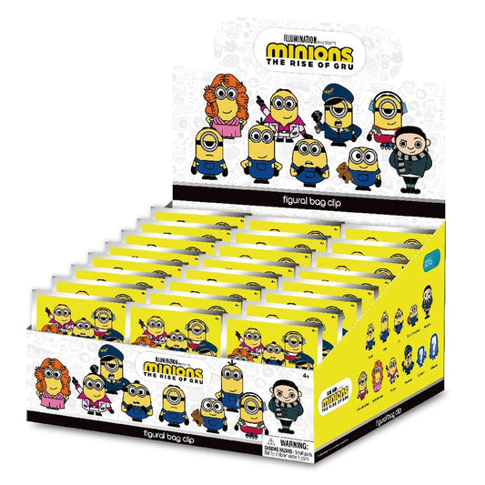 Minions 2 3D Foam Bag Clip