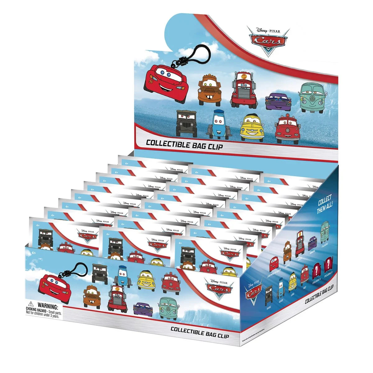 Disney Cars 3D Bag Clip