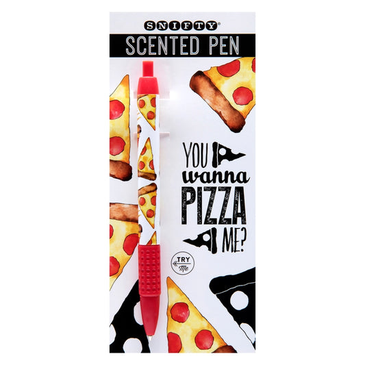 Pizza Scented Pen Carded - Set of 6