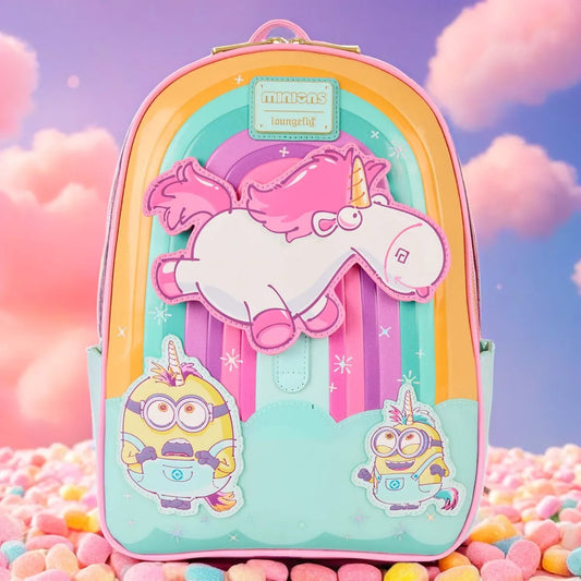 Loungefly Minions Fluffy Unicorn backpack