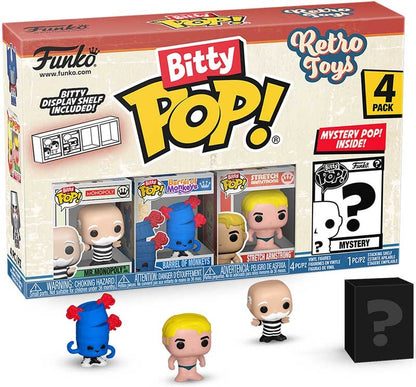 FUNKO BITTY POP: RETRO TOYS - MR. MONOPOLY 4PK