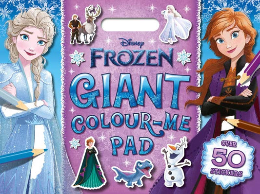 GIANT COLOUR ME PAD DISNEY FROZEN Pack Size: 32