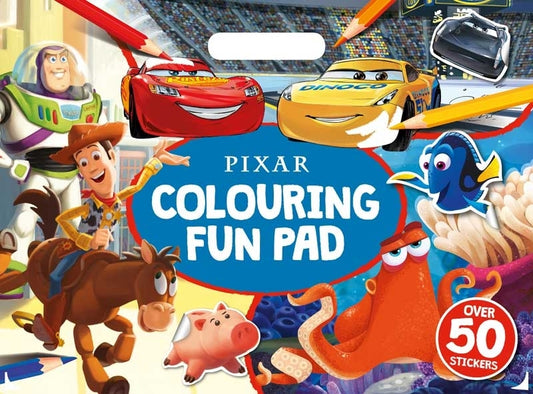 GIANT COLOUR ME PAD DISNEY PIXAR Pack Size: 32