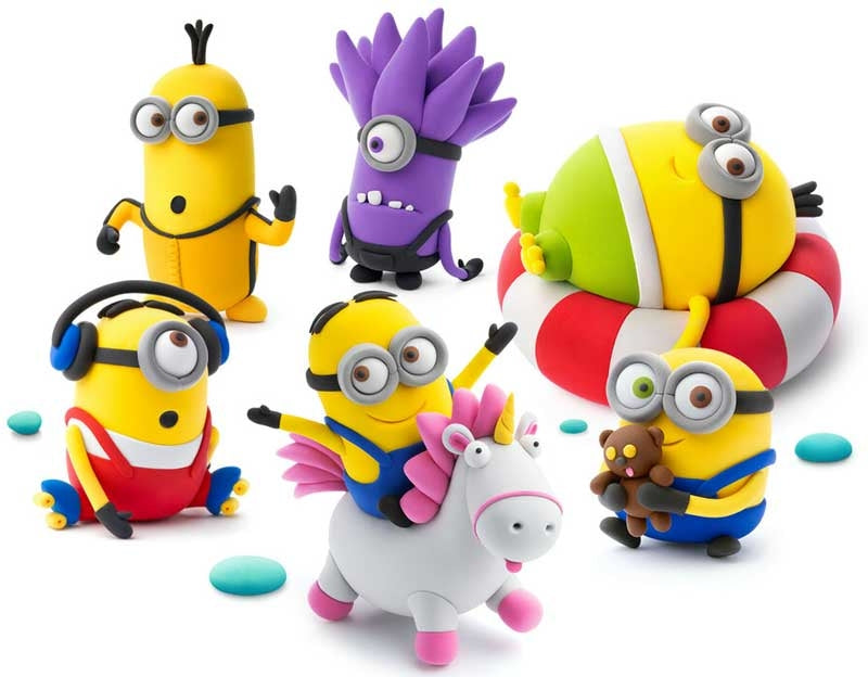HEY CLAY MINIONS SET