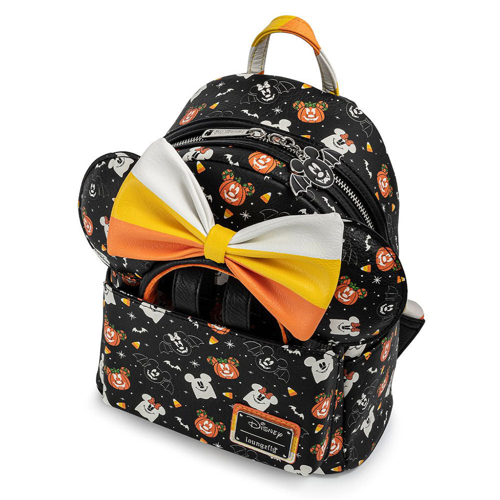 Loungefly Disney Mickey and minnie Spooky Halloween Backpack & headband set
