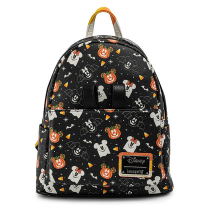Loungefly Disney Mickey and minnie Spooky Halloween Backpack & headband set