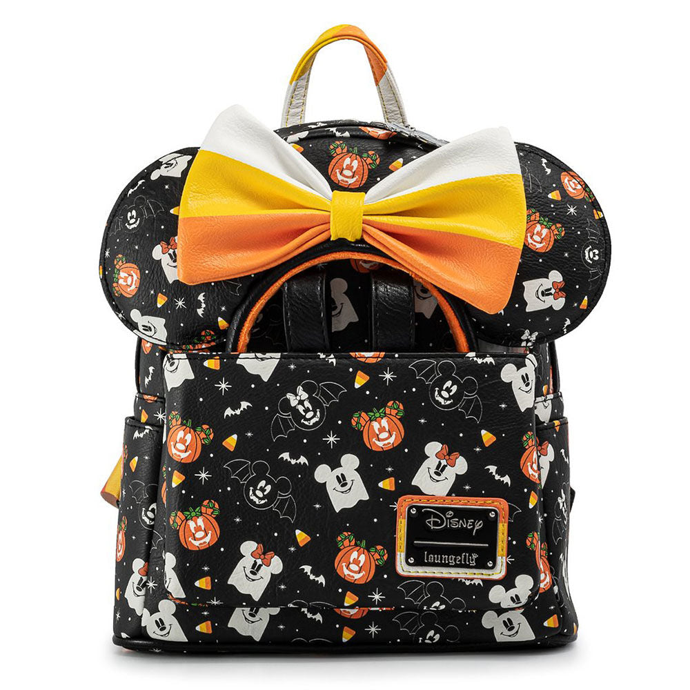 Loungefly Disney Mickey and minnie Spooky Halloween Backpack & headband set